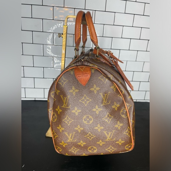 Beautiful Louis Vuitton, speedy 30 vintage with Luggage Tag! - Picture 2 of 7